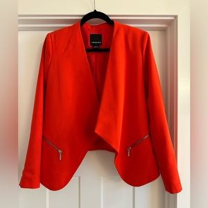 Nordstrom, TROUVE blazer with zipper pockets